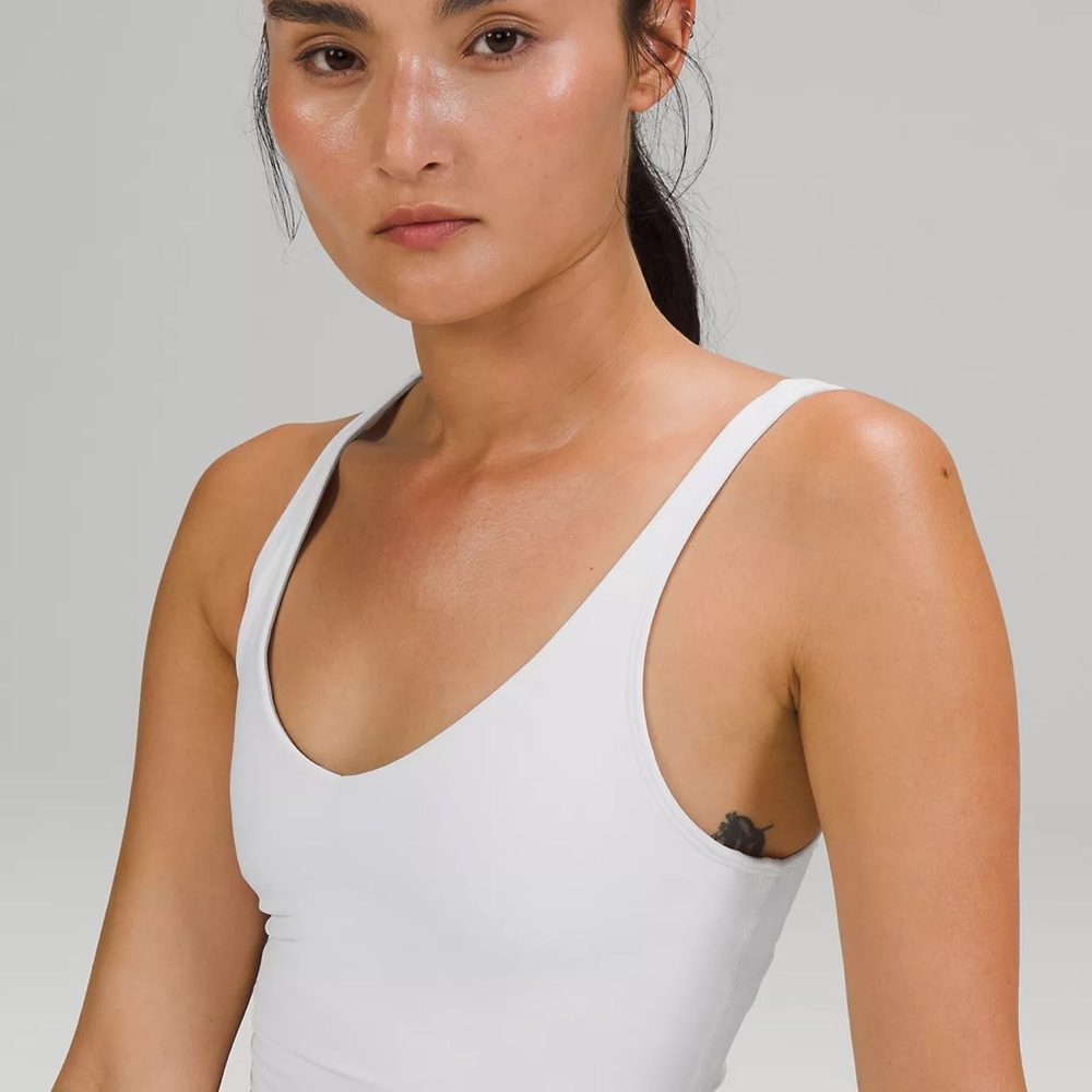 lululemon white align tank - size 6